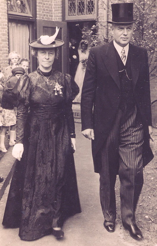 Frans en Agnes in 1929 (klik voor vergroting)